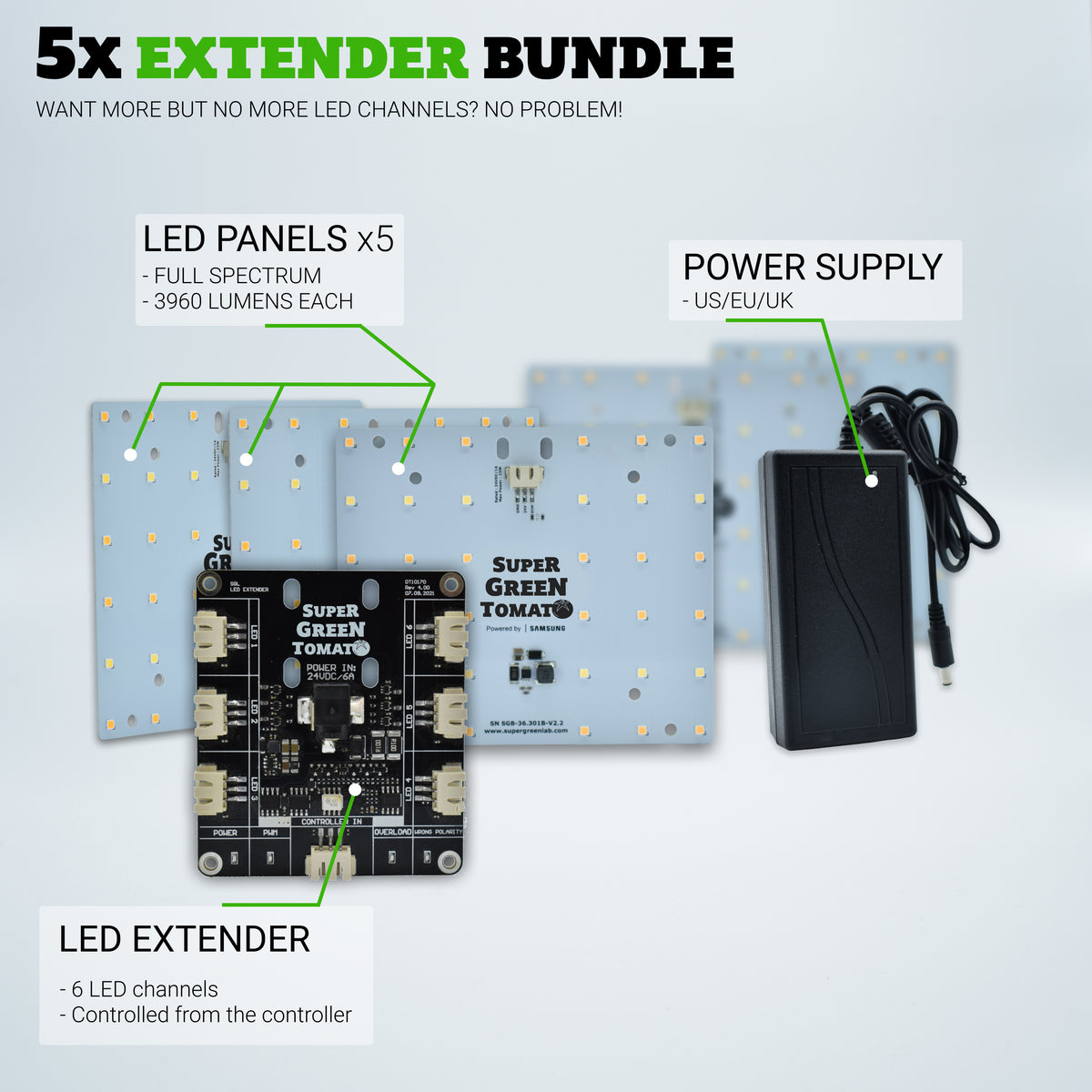 Light extender Bundle - BIG – SuperGreenTomatoUS